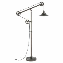 Promo ❤️ Hudson & Canal Arc Hudson & Canal Descartes Wide Brim Floor Lamp ????