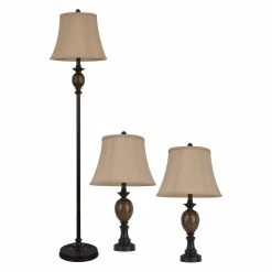 Best deal ???? 3-Way Decor Therapy Mae Table And Floor Lamp - Set Of 3 ⭐