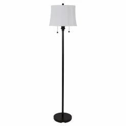 Budget ✨ Pull Chain Decor Therapy PL4382 Twin Pull Floor Lamp ????