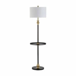 Buy ???? Lamp Tables JONATHAN Y Evans LED End Table Floor Lamp ????