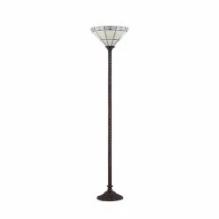 Wholesale ???? JONATHAN Y Moore Tiffany Style LED Torchiere Floor Lamp ????
