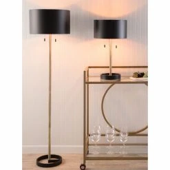 Outlet ???? Pull Chain LumiSource Hilton Floor Lamp ????