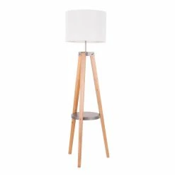 Flash Sale ???? Tripod LumiSource Compass Floor Lamp With Shelf ????