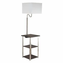Coupon ???? Pull Chain ORE International Dru 58 In. Square Side Table Floor Lamp And USB Station ❤️