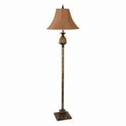 Hot Sale ???? 3-Way Ore International 9001F Pineapple Floor Lamp - Antique Gold ????