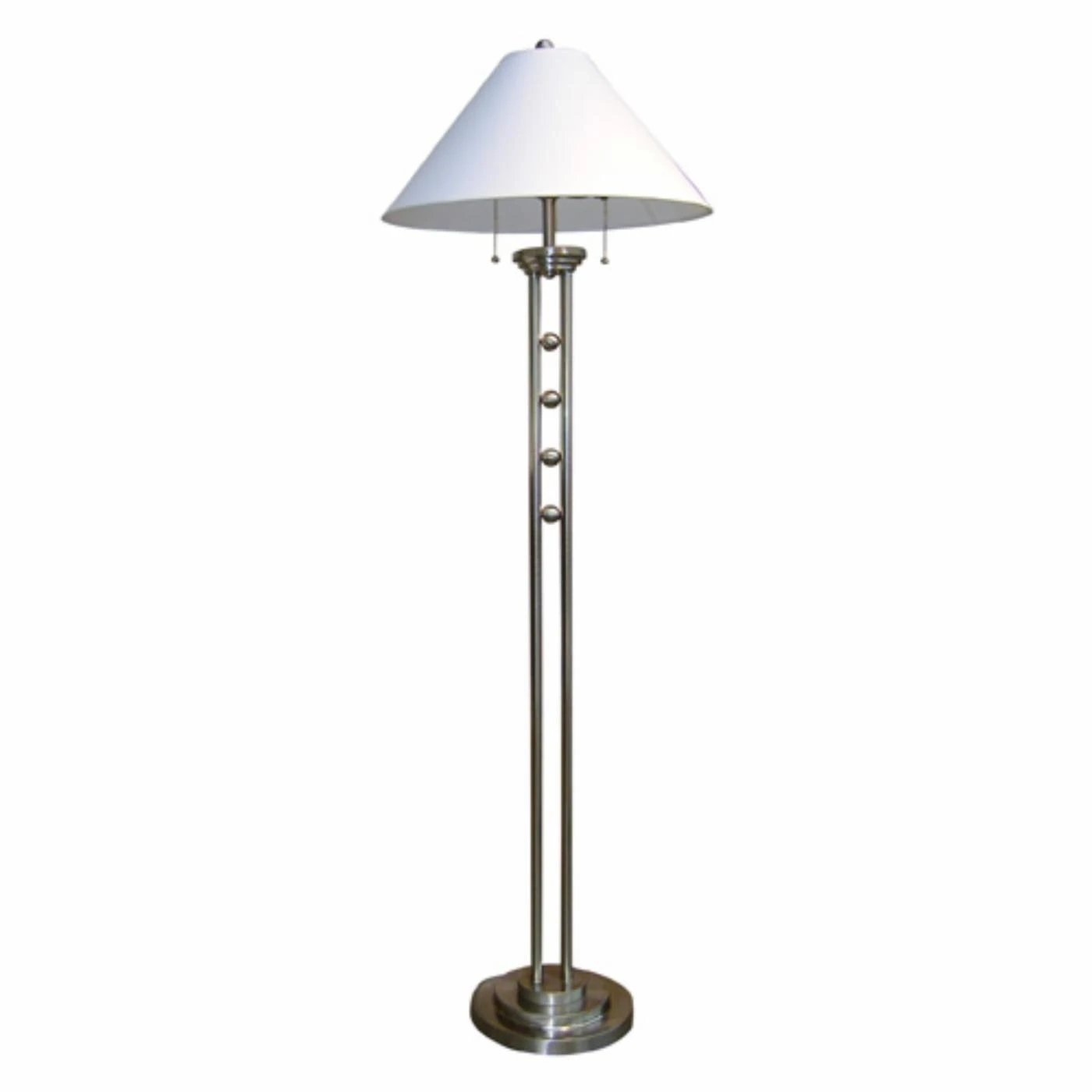 Wholesale ???? Standard Ore International 6231FSN Metal Floor Lamp - Silvertone ???? 1 Wholesale ???? Standard Ore International 6231FSN Metal Floor Lamp - Silvertone ????