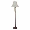 Promo ???? 3-Way Ore International 8332FG 64-in. Floor Lamp With Night Light ????