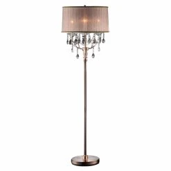 Outlet ???? Standard Ore International K-5126F Rosie Crystal Floor Lamp ✨