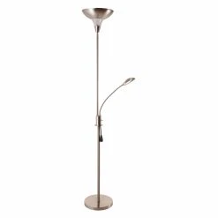 Cheapest ???? 4-Way ORE International 2 Light Task Torchiere Floor Lamp ✔️