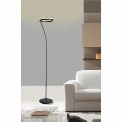 Cheapest ✨ ORE International 73 In. LED Halo Torchiere Floor Lamp ????