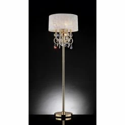 Best deal ???? Socket Ore International Aurora Barocco Crystal Floor Lamp ????