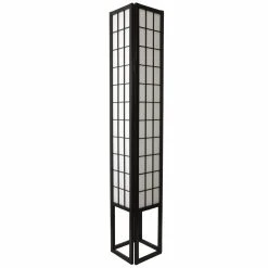 Cheap ???? Standard Oriental Furniture Window Pane Shoji Lamp - 72 Inch - Black ????