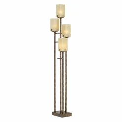 Promo ✨ Standard Pacific Coast Lighting Kathy Ireland Gallery City Heights Uplight Floor Lamp ⌛