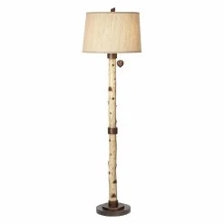 Buy ???? Standard Pacific Coast Lighting Birch Tree Floor Lamp - Natural ????