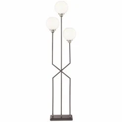 Flash Sale ???? Standard Pacific Coast Lighting Off Set Frosted Globes Floor Lamp ????
