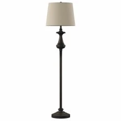Cheapest ✨ Standard StyleCraft Traditional Bronze Metal Floor Lamp ⌛
