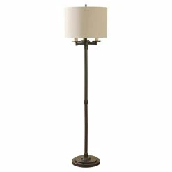 New ???? 3-Way StyleCraft L72754DS Madison Floor Lamp ????