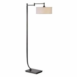 Best Pirce ⌛ Standard Uttermost Lamine Floor Lamp ????