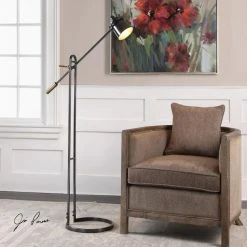 Cheapest ???? Standard Uttermost Chisum Dark Bronze Floor Lamp ????