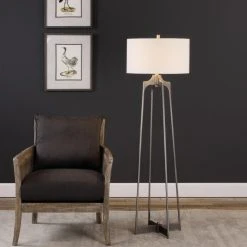 Discount ???? Socket Uttermost Adrian Modern Floor Lamp ????