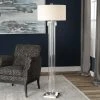 New ???? 3-Way Uttermost Monette Tall Cylinder Floor Lamp ✔️