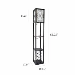 Promo ???? Pull Chain Simple Designs Etagere And Wine Rack Floor Lamp ???? 14 Promo ???? Pull Chain Simple Designs Etagere And Wine Rack Floor Lamp ???? -Adesso Sales Store scaleALLT314