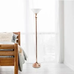 Wholesale ???? Socket Lalia Home Classic 1 Light Torchiere Floor Lamp With Marbleized Glass Shade ✨ 13 Wholesale ???? Socket Lalia Home Classic 1 Light Torchiere Floor Lamp With Marbleized Glass Shade ✨ -Adesso Sales Store scaleALLT355