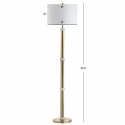 Budget ✨ Standard JONATHAN Y Gregory LED Floor Lamp ???? -Adesso Sales Store scaleJONA020