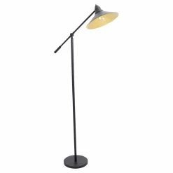 Promo ⭐ Standard LumiSource Paddy LS-L-CHRLFL BK Floor Lamp ???? -Adesso Sales Store scaleLUS760